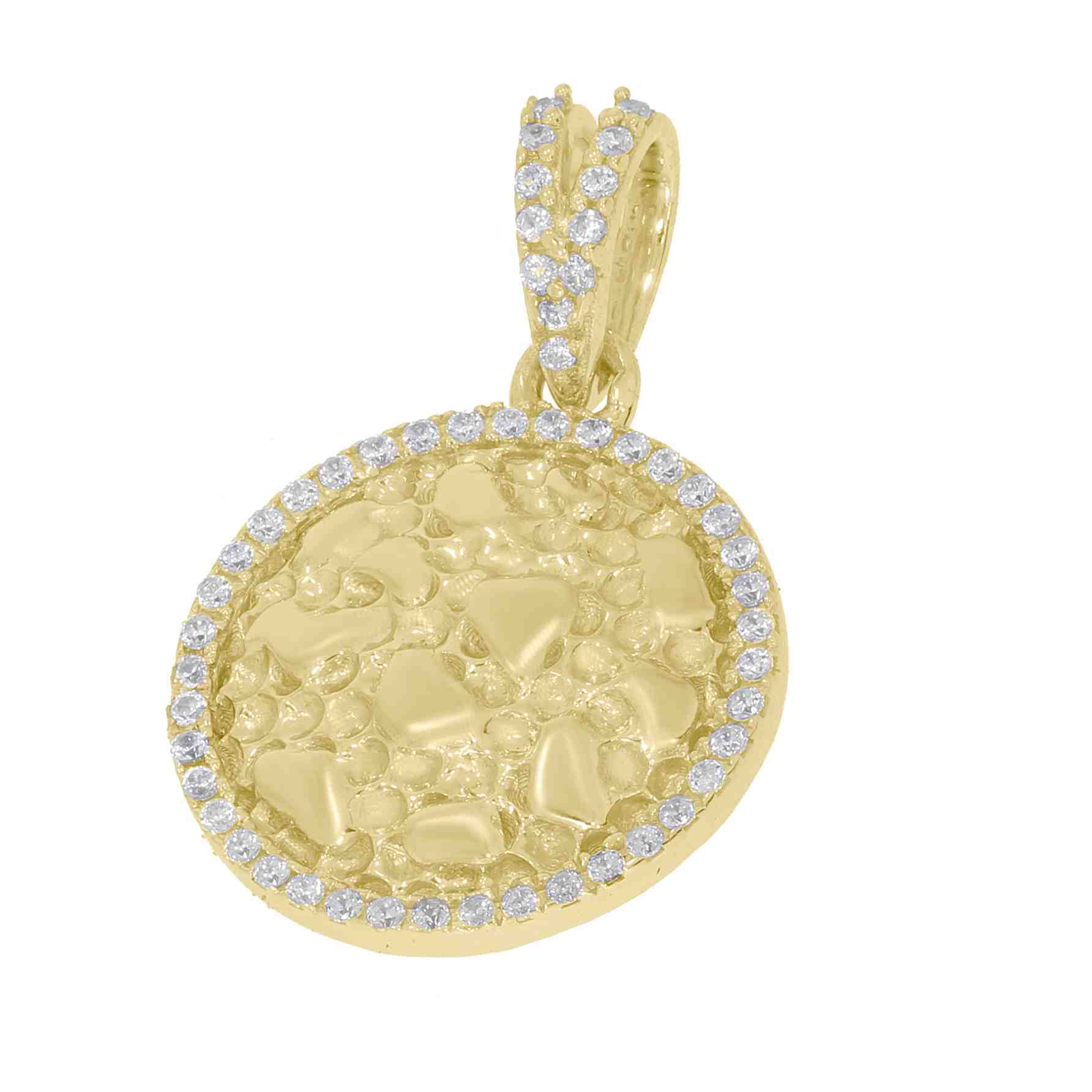 Round Nugget Pendant ER23014APD